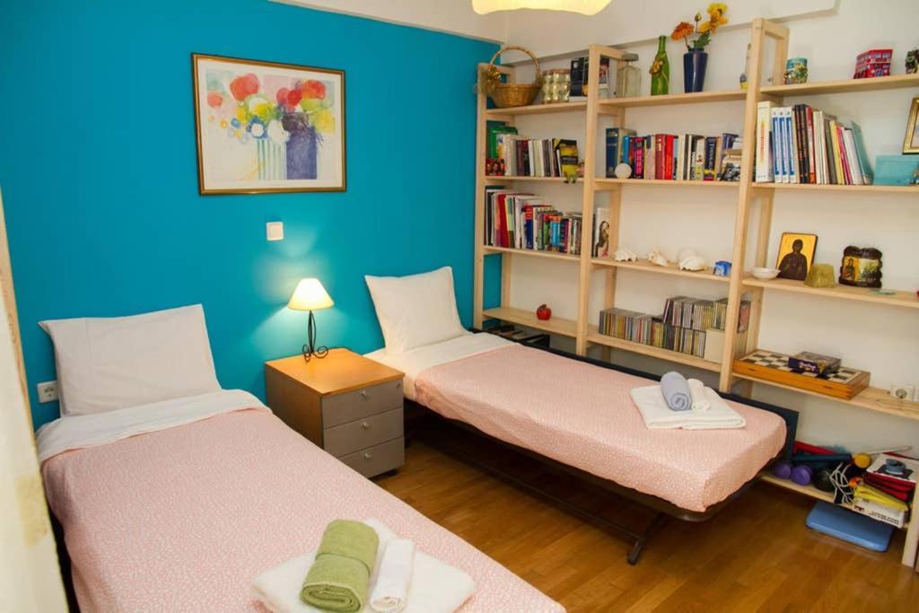 Spacious Family Flat Near Parthenon Free Parking Athen Exterior foto
