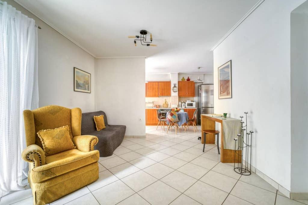 Spacious Family Flat Near Parthenon Free Parking Athen Exterior foto