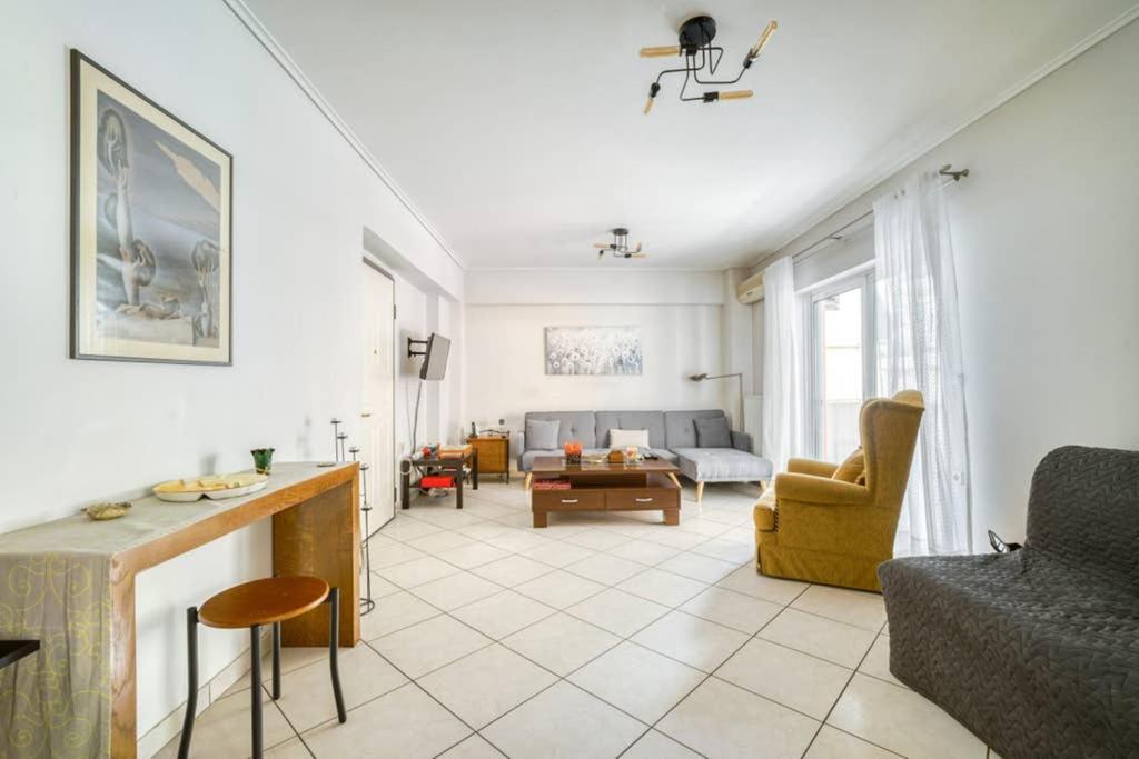 Spacious Family Flat Near Parthenon Free Parking Athen Exterior foto